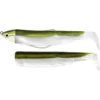 KIT LEURRE SOUPLE ARME FIIISH COMBO BLACK MINNOW 120 + TETE PLOMBEE SHALLOW