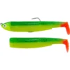 KIT LEURRE SOUPLE ARME FIIISH COMBO BLACK MINNOW 160 + TETE PLOMBEE SHALLOW