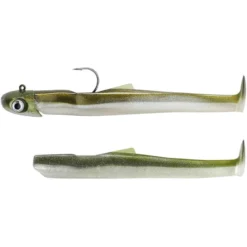 KIT LEURRE SOUPLE ARME FIIISH DOUBLE COMBO MUD DIGGER 90 + TETE PLOMBEE MEDIUM