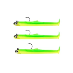 KIT LEURRE SOUPLE ARME FIIISH MAXI COMBO MUD DIGGER 90 + TETE PLOMBEE