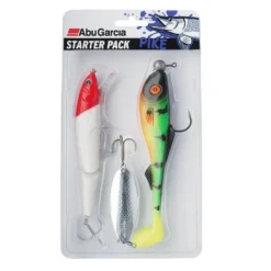 KIT LEURRES SOUPLES ARMÉS ABU GARCIA STARTERPACK PIKE