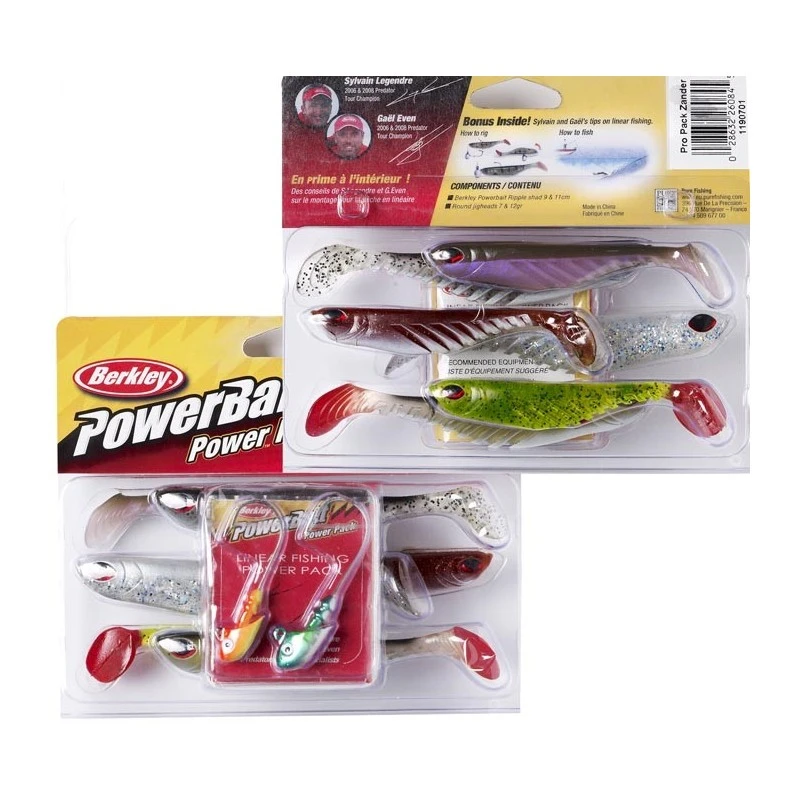 KIT LEURRES SOUPLES BERKLEY LINEAR FISHING 1 KIT LEURRES SOUPLES BERKLEY LINEAR FISHING