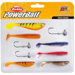 KIT LEURRES SOUPLES BERKLEY PRO PACK PERCH