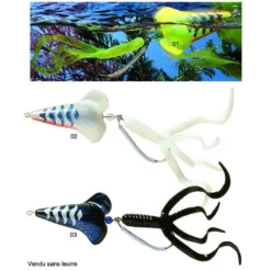 LEURRE DE SURFACE MISTER TWISTER TOP PROP 15G