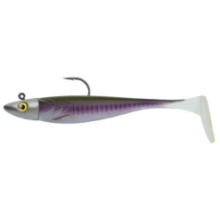 LEURRE SOUPLE ARMÉ DELALANDE ZAND FAT SHAD - 10CM