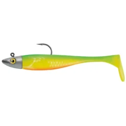 LEURRE SOUPLE ARMÉ DELALANDE ZAND FAT SHAD - 12CM