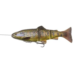 LEURRE SOUPLE ARME SAVAGE GEAR 4D LINE THRU TROUT - 25CM