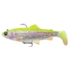 LEURRE SOUPLE ARMÉ SAVAGE GEAR 4D TROUT RATTLE SHAD - 12.5CM