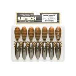 LEURRE SOUPLE KEITECH PADDLIN BEAVER - 9CM - PAR 7 -Savage Gear || Westin || FOX RAGE Soldes leurre souple keitech paddlin beaver 9cm par 7 z 2697 269713 4