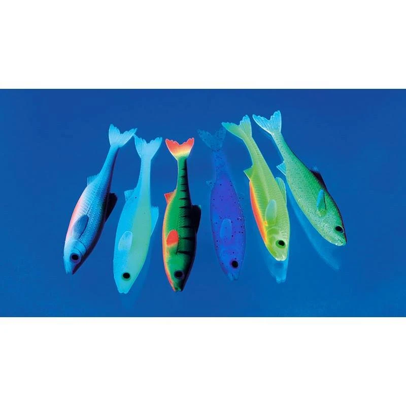 LEURRE SOUPLE STUCKI FISHING REAL RIDER FISH TAIL - 7CM - PAR 6 2 LEURRE SOUPLE STUCKI FISHING REAL RIDER FISH TAIL - 7CM - PAR 6 – Image 2